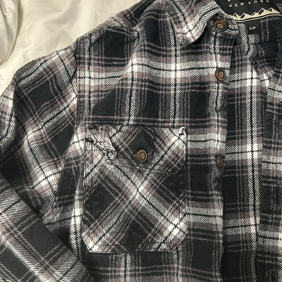 Lightweight plaid winter coat - Picture 3 of 8